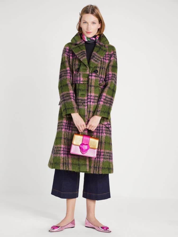 Kate Spade Plaid Tie-waist Coat | Mall of America®