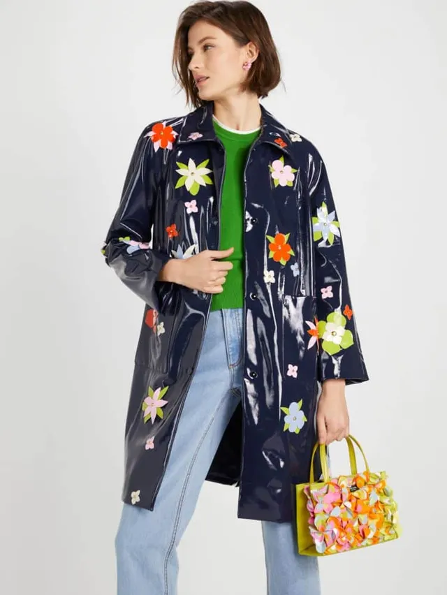 Kate spade hotsell embroidered coat