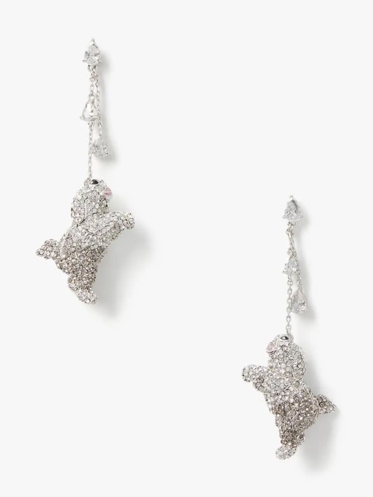 Kate spade outlet dog earrings