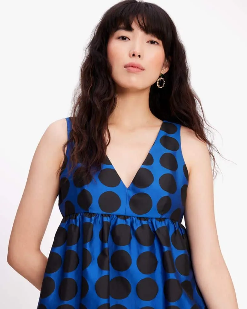 Swiss dot sleeveless dress kate outlet spade