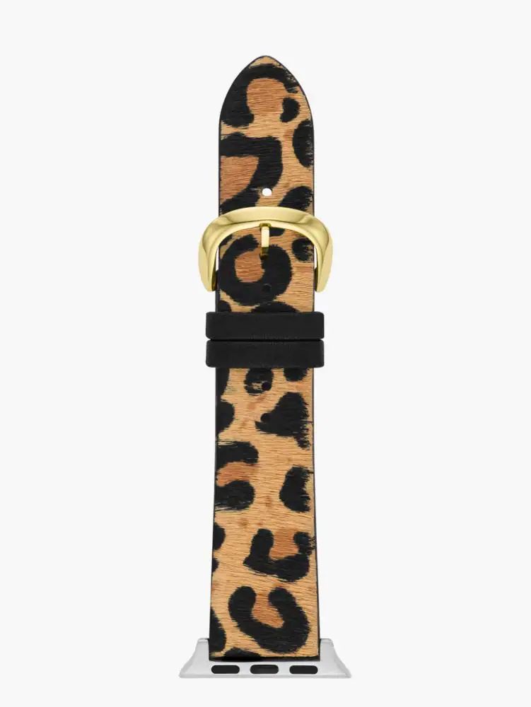 Kate spade leopard apple watch band sale