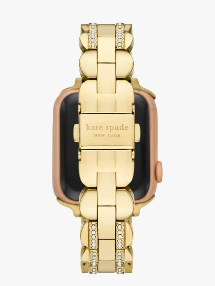 Kate Spade Gold Pav Scallop Link 38 40mm Band For Apple Watch