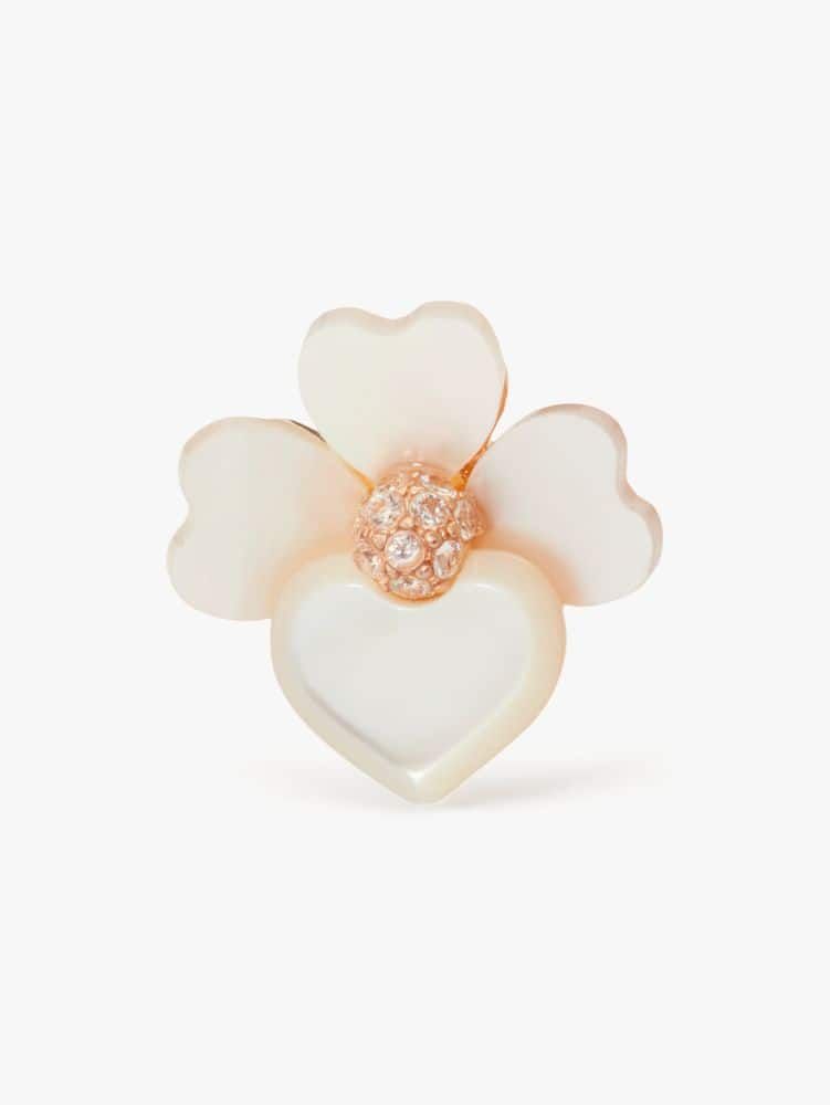 Precious Pansy Clip-On Cluster Studs main image 0