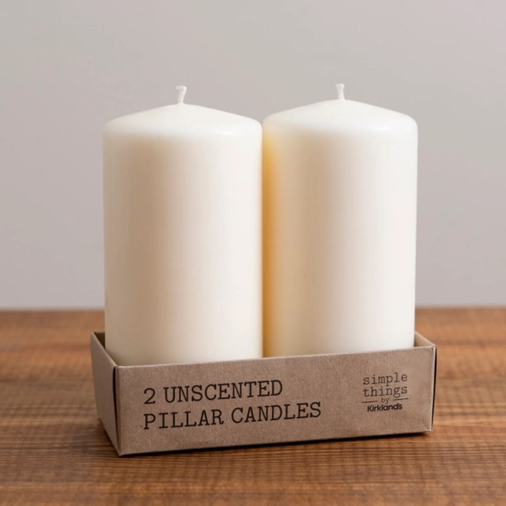 Kirkland's In. Pillar Candles | Hamilton Place