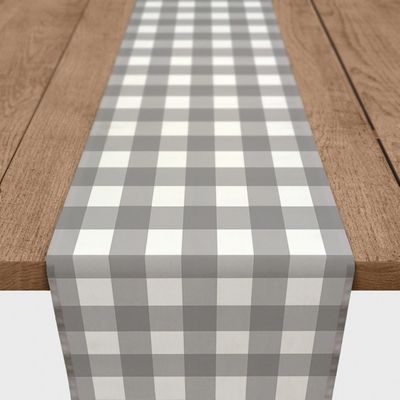 Kirkland's Terracotta Buffalo Check Zephyr Table Runner | Alexandria Mall