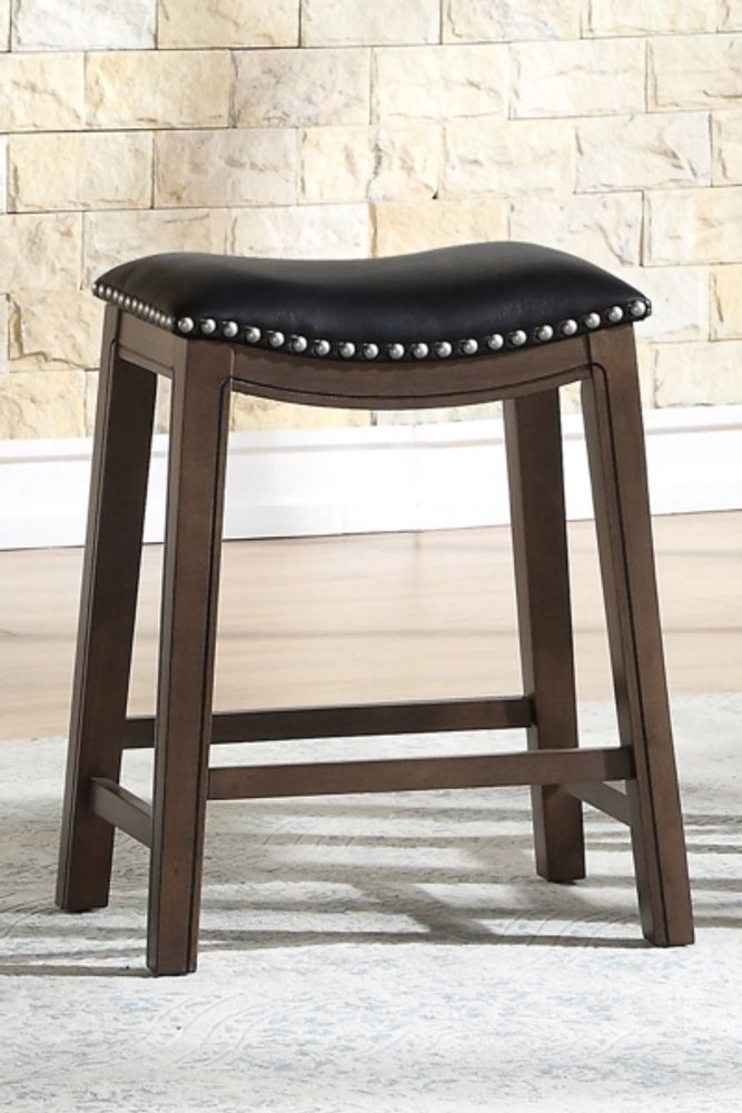 Nailhead best sale counter stool