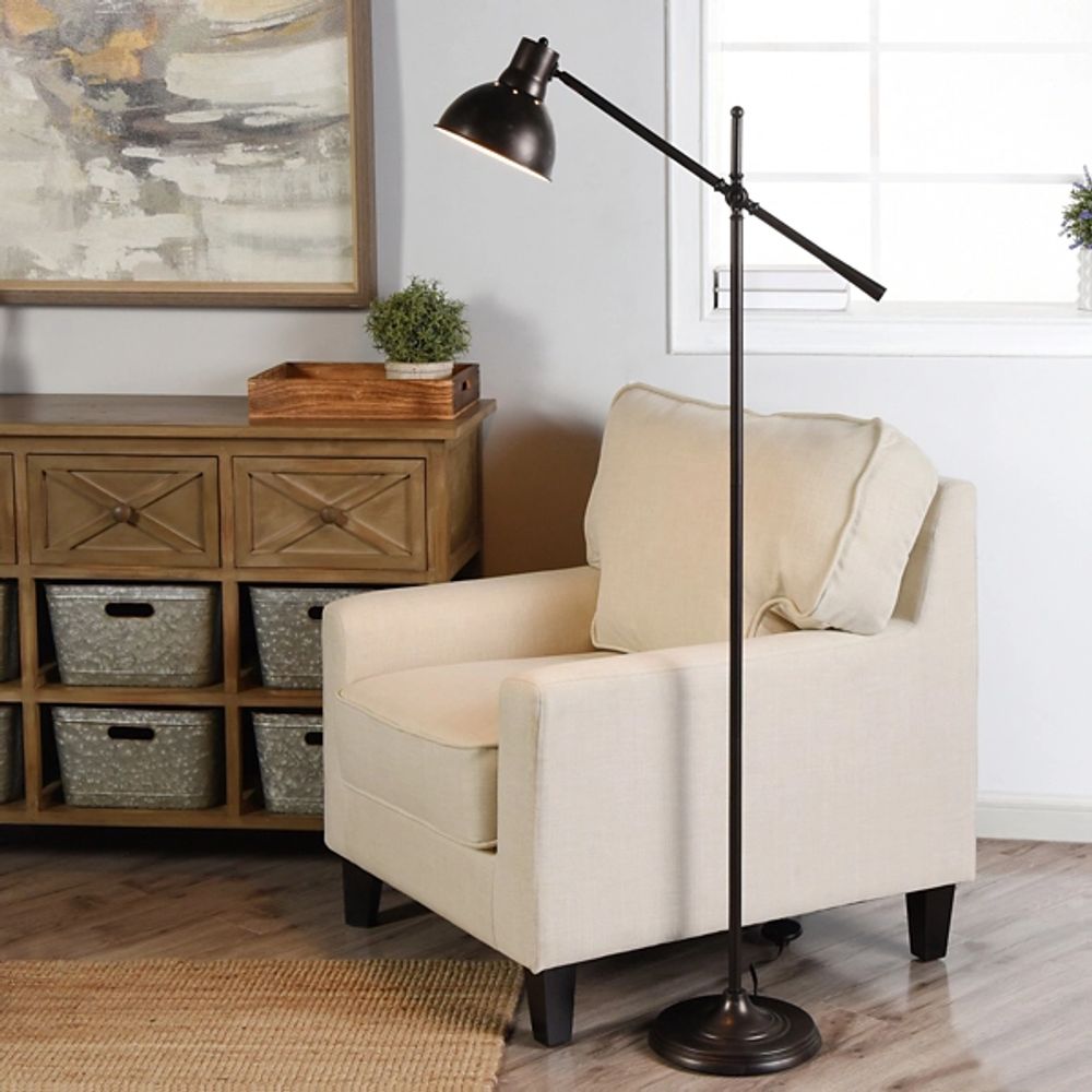 Task floor lamp deals black