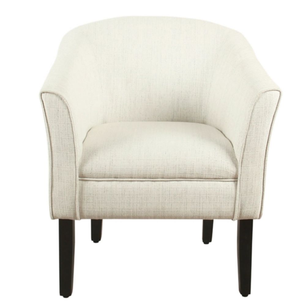 Kirkland's Natural Textured Barrel Accent Chair Hamilton Place