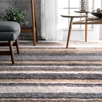 Modern shag rug | Hamilton Place