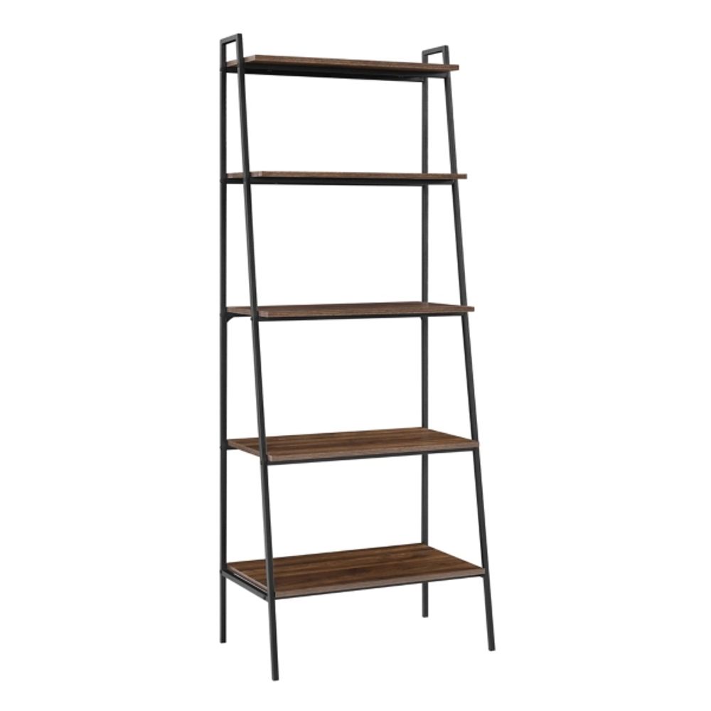 Kirkland's Dark Walnut Industrial Ladder Shelf Hamilton Place