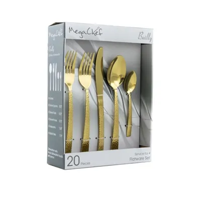 Kirkland's Silver Detailed 40-pc. Flatware Set with Buffet | Hamilton Place