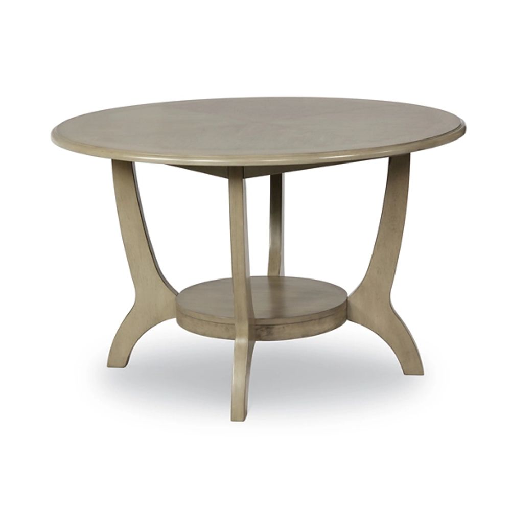 Kirkland's Gray Driftwood Round Dining Table Alexandria Mall