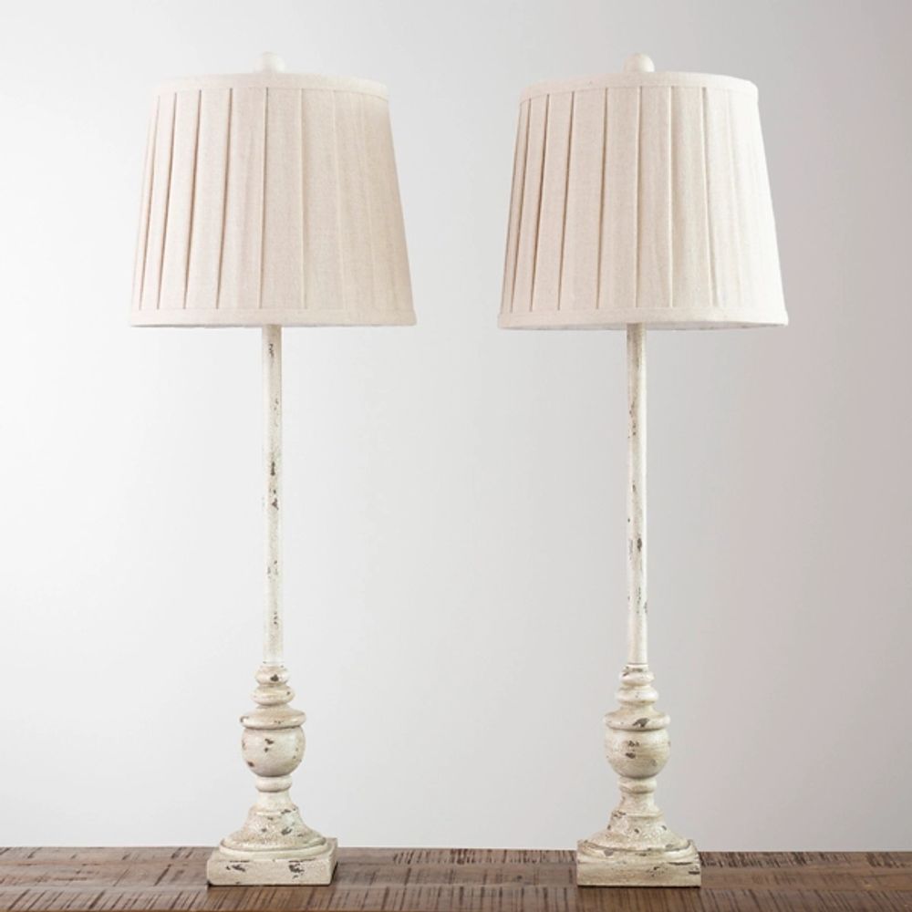 Kirkland's Thomas Buffet Lamp Set with Interchangeable Shades