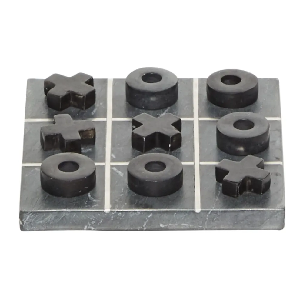 Kirkland's Black Marble Tic Tac Toe Board Hamilton Place