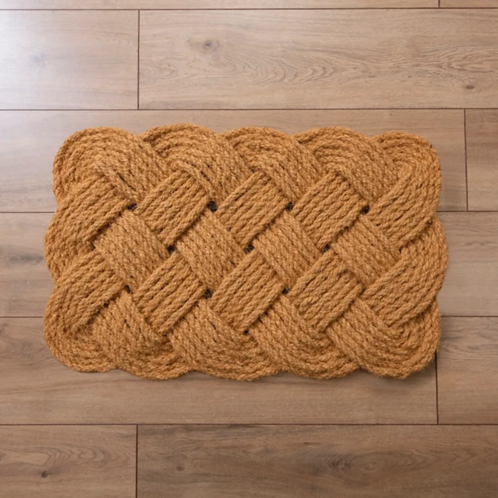 Kirkland's Woven Braided Coir Doormat Hamilton Place