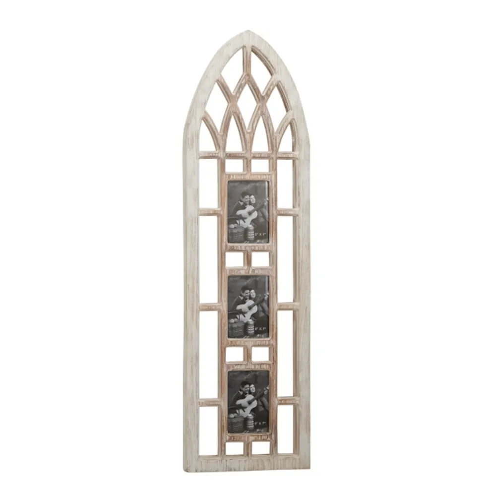 Kirklands Whitewash Window Arch -Opening Collage Frame | Hamilton Place