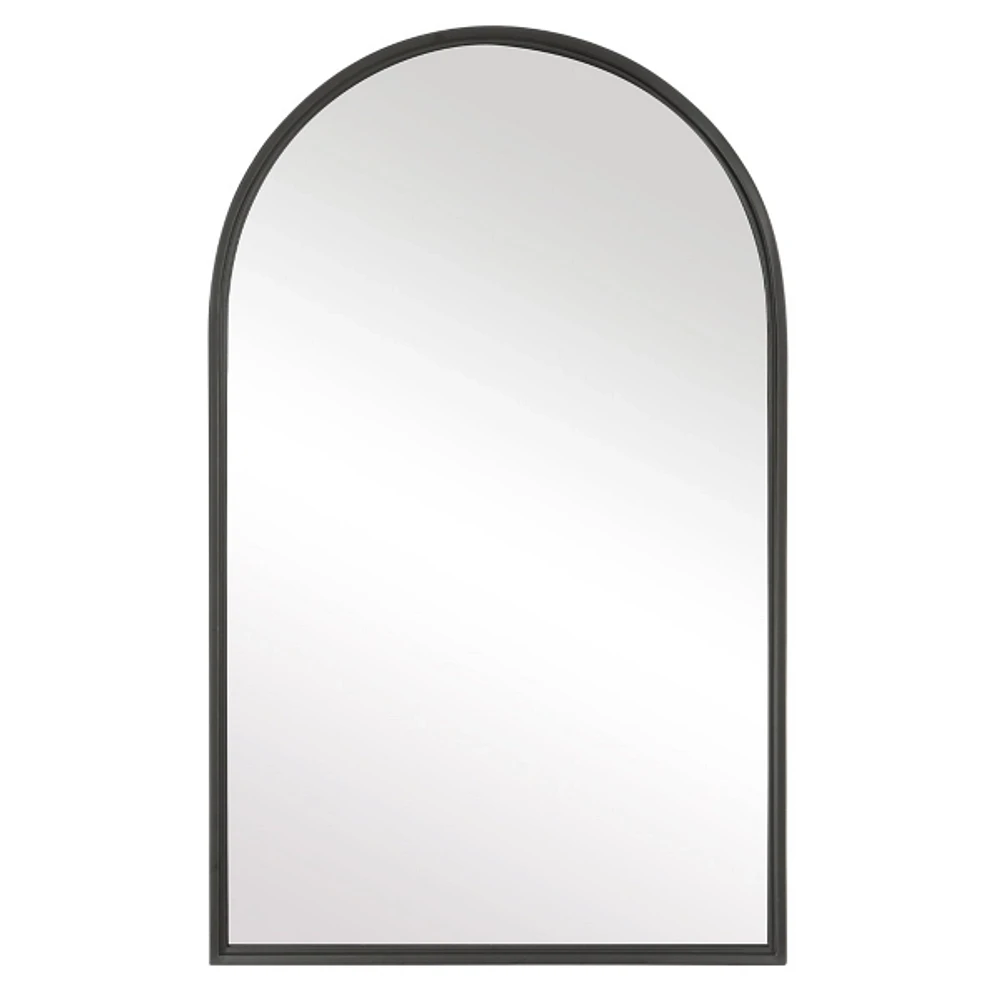 Kirkland's Black Metal Arch Frame Wall Mirror Hamilton Place