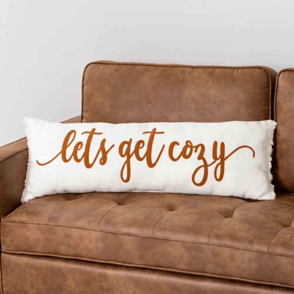 Kirkland's Let's Get Cozy Lumbar Pillow Hamilton Place