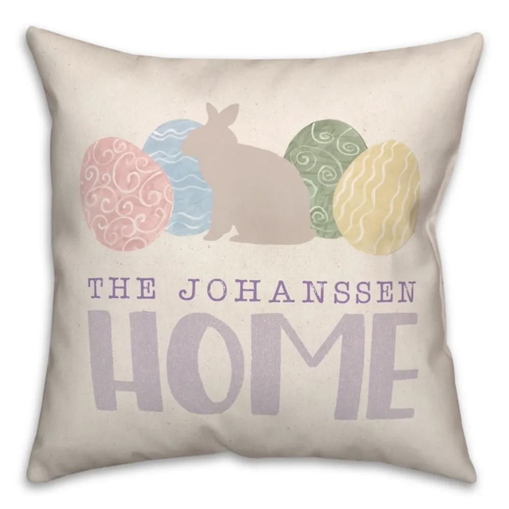 Kirkland's Personalized Home Easter Eggs Pillow Hamilton Place