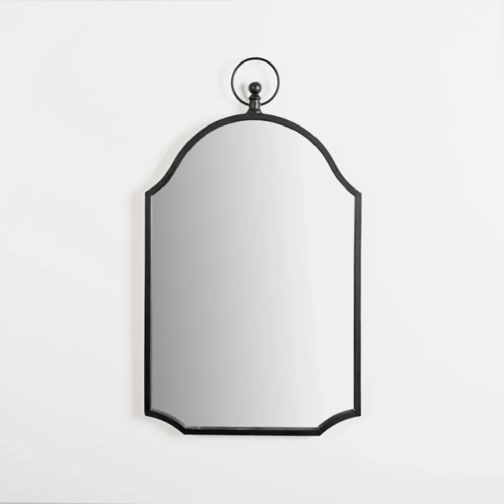 Kirkland's Black Linear Arched Wall Mirror Hamilton Place