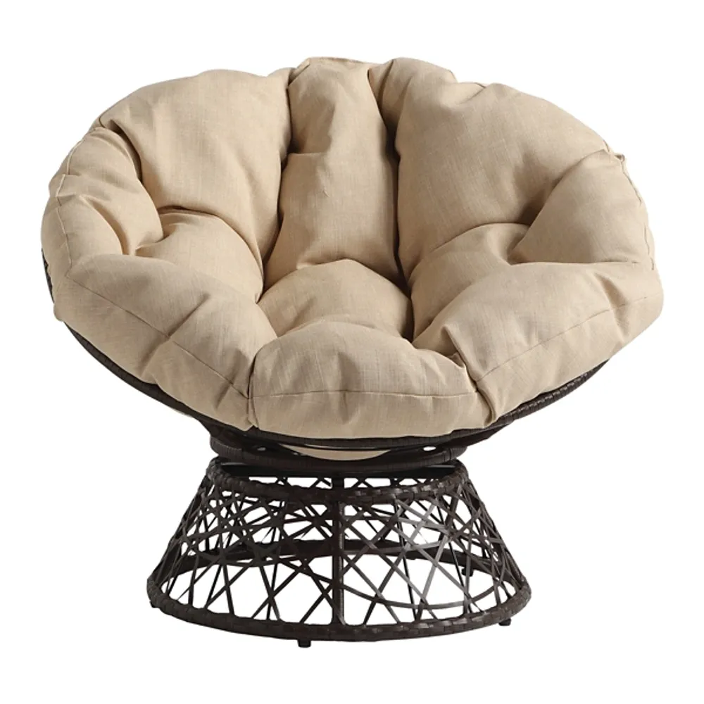 Ivory best sale papasan cushion