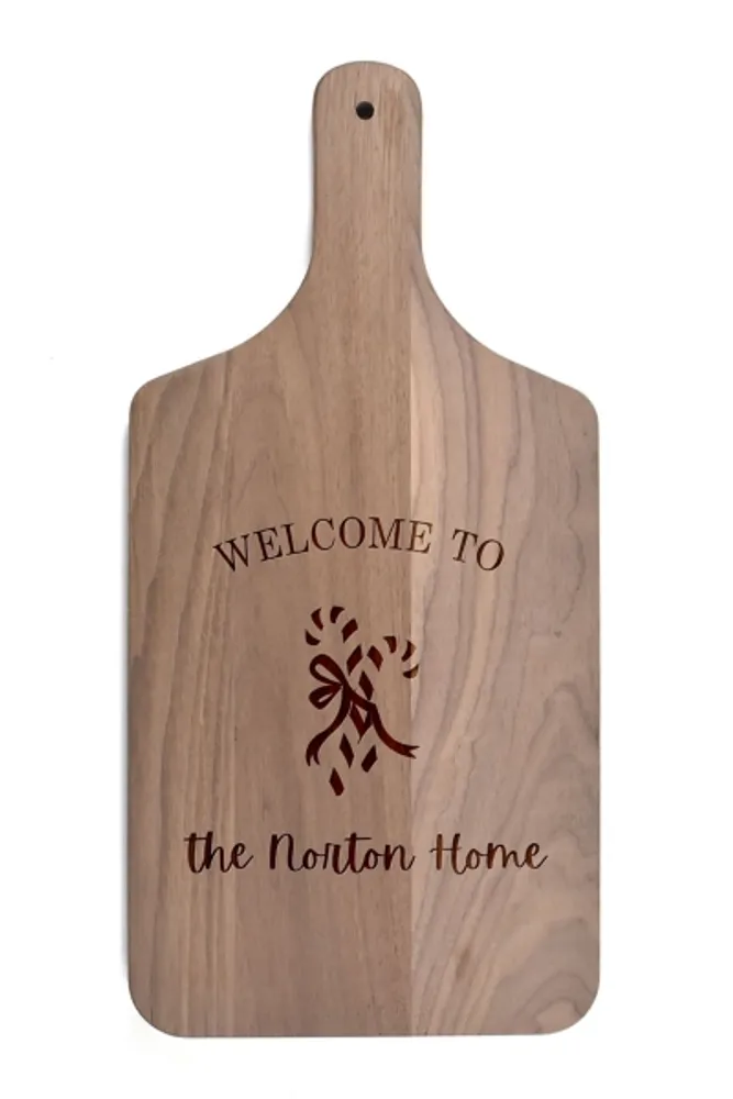 Kirkland's Personalized Walnut Cutting Board Hamilton Place