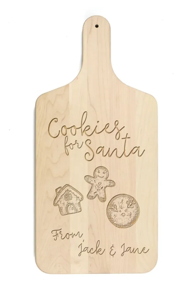 Kirkland's Personalized Maple Cookies Cutting Board Hamilton Place