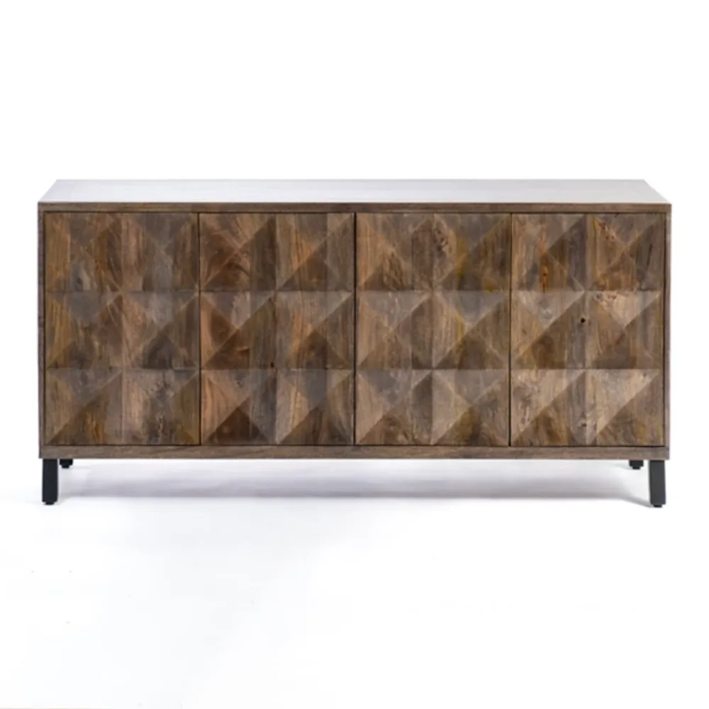Kirklands Damon Mango Wood Sideboard Hamilton Place