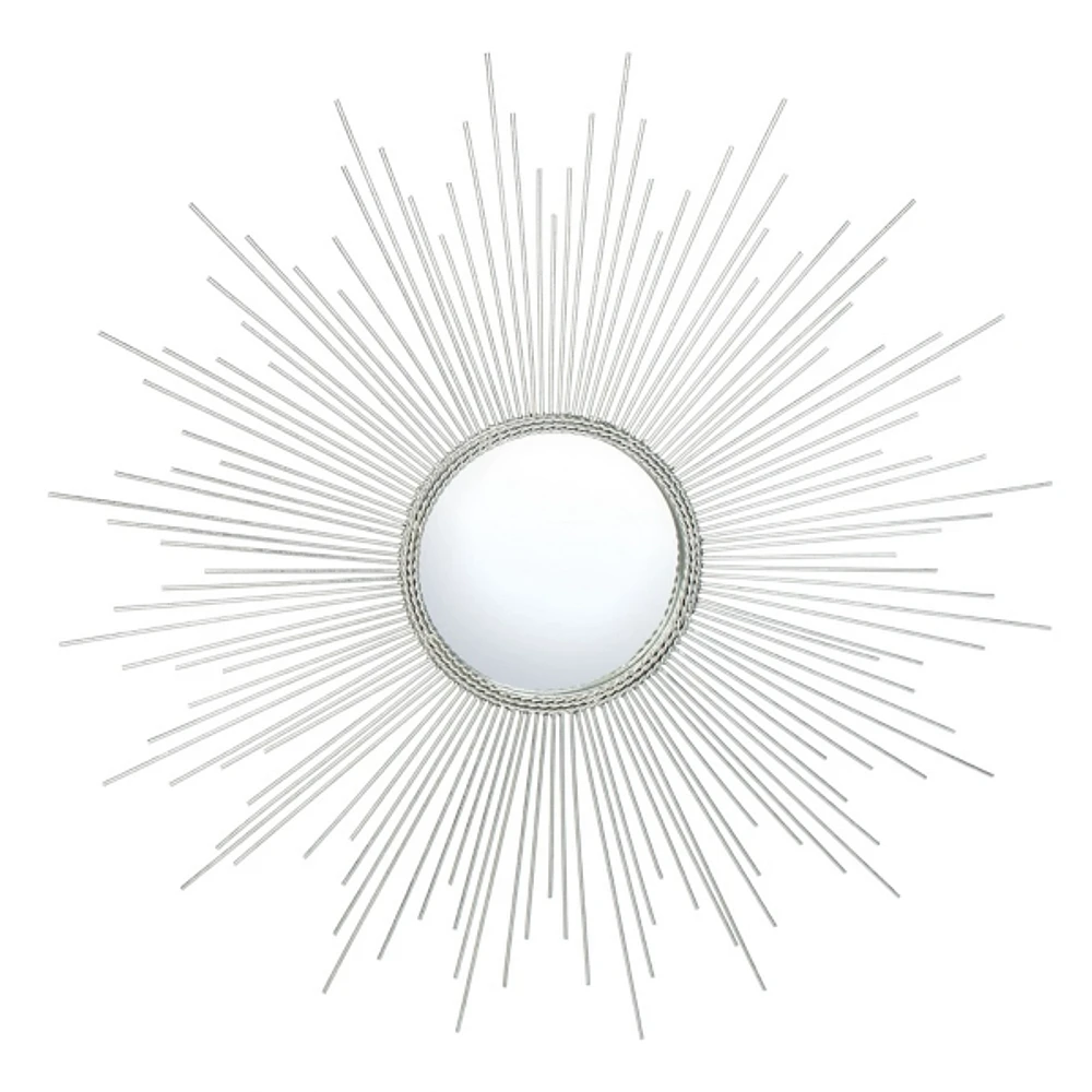 Kirkland's Emme Silver Sunburst Wall Mirror Hamilton Place