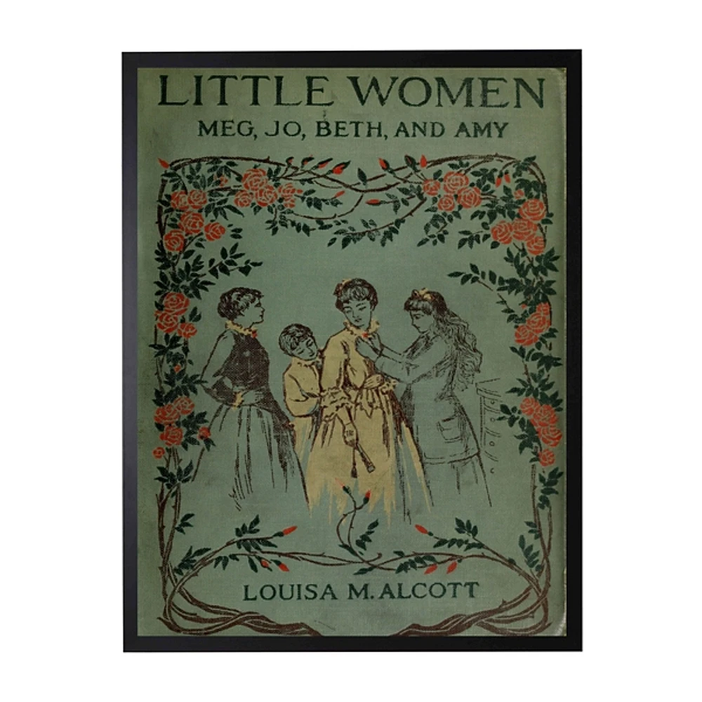 Kirklands Vintage Little Women Book Cover Framed Wall Art Hamilton Place