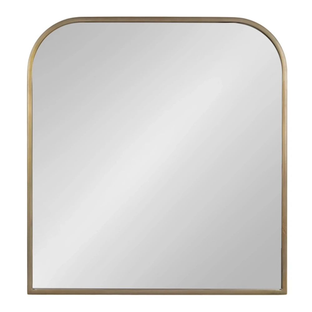 Kirklands Antique Brass Wide Arch Wall Mirror Hamilton Place