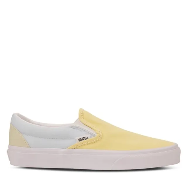 Light yellow slip deals on vans