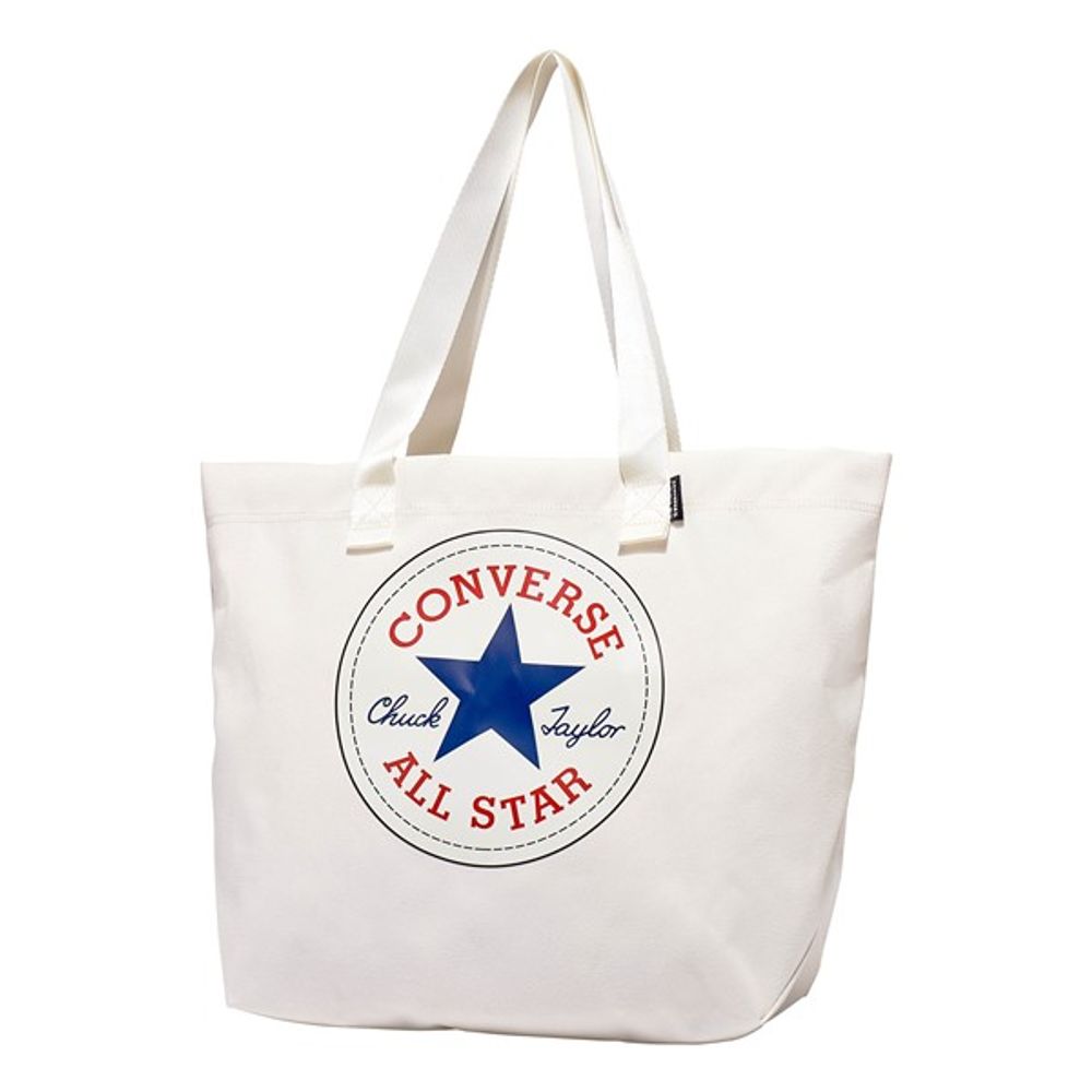 Converse Graphic Tote Bag in Beige Halifax Shopping Centre