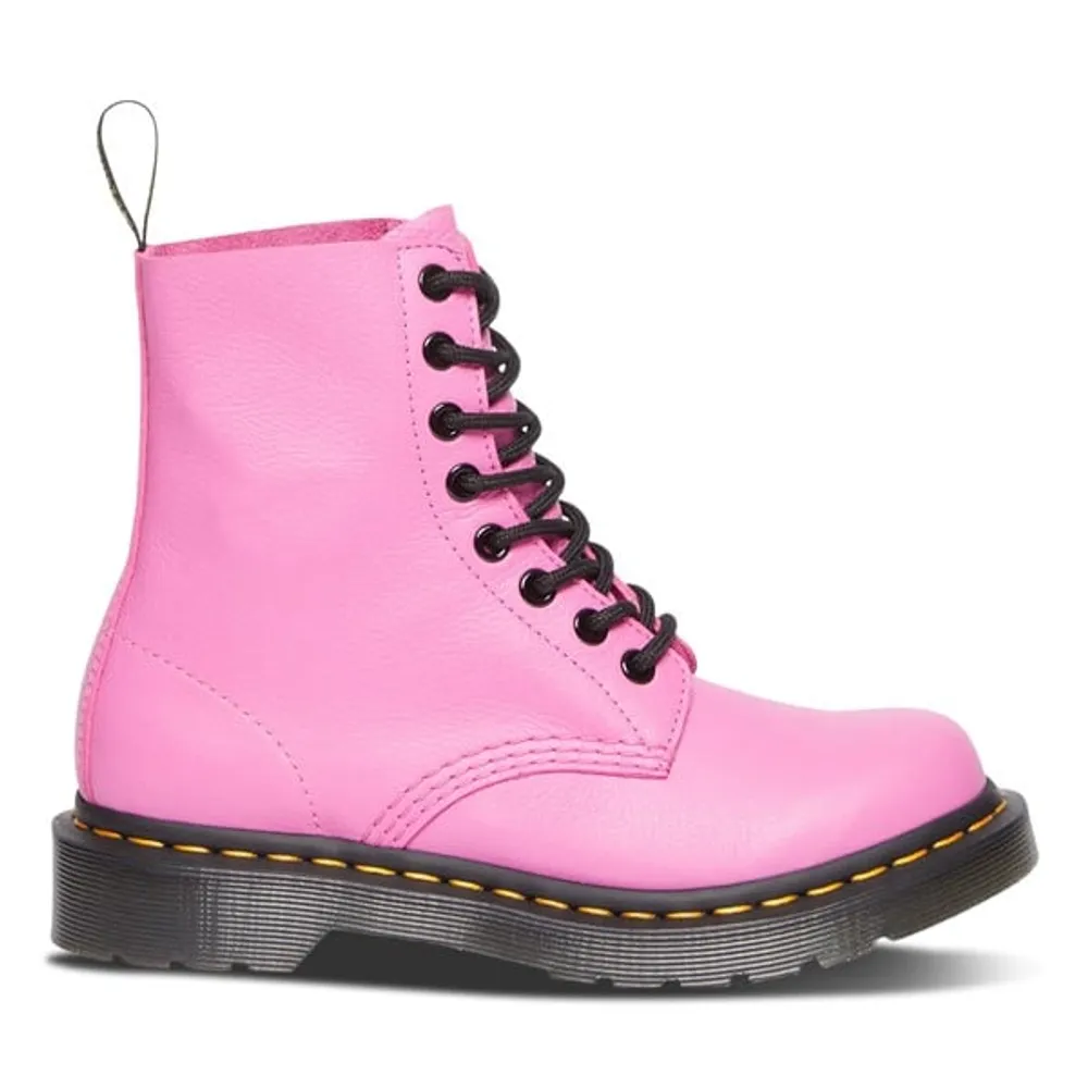 Dr. Martens Bottes lacets 1460 rose bonbon pour femmes en