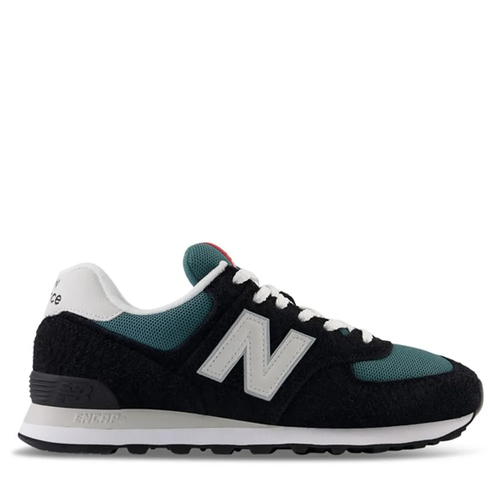 New Balance Men s 574 Sneakers Navy White Marine Suede