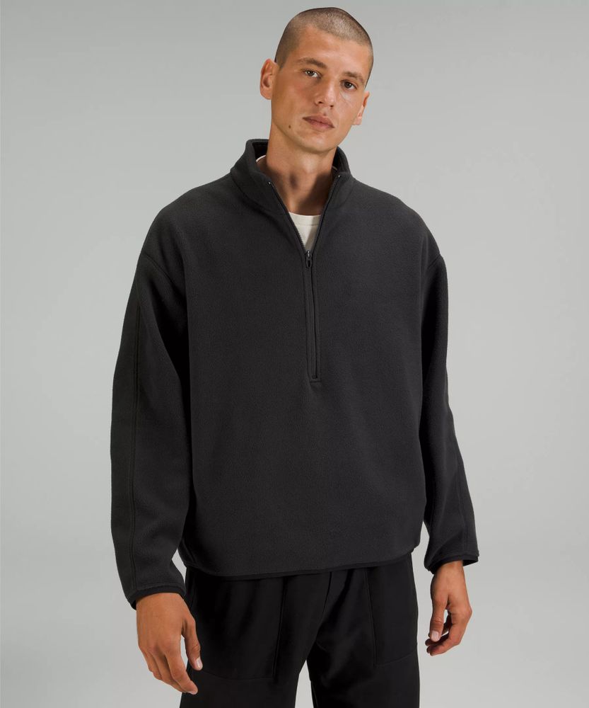 Lululemon athletica Oversized-Fit Fleece Half Zip | Men's Hoodies