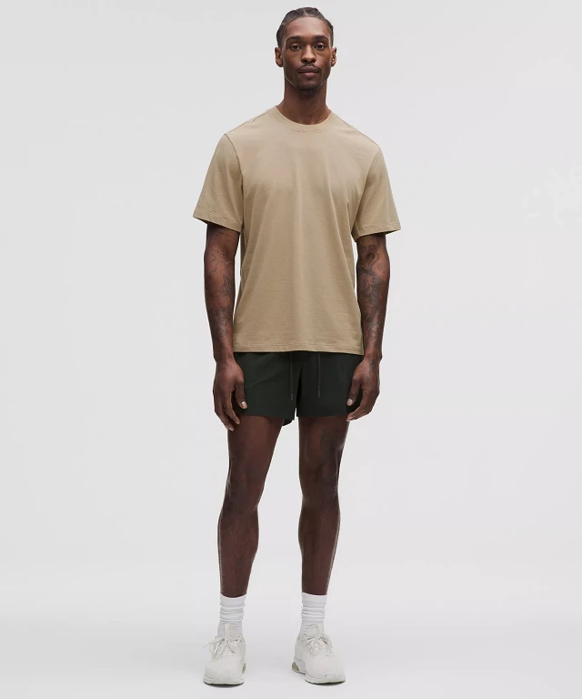 アパルトモンBROTHERBROTHER SHORT SLEEVE TEE Lululemon Commission Short Sleeve T-Shirt - River Blue