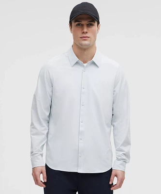 chieko＋cottonsilk dress shirt 38 Men's Long Sleeve Silk Dress Shirts Casual Tuxedo Shirt, Cyc