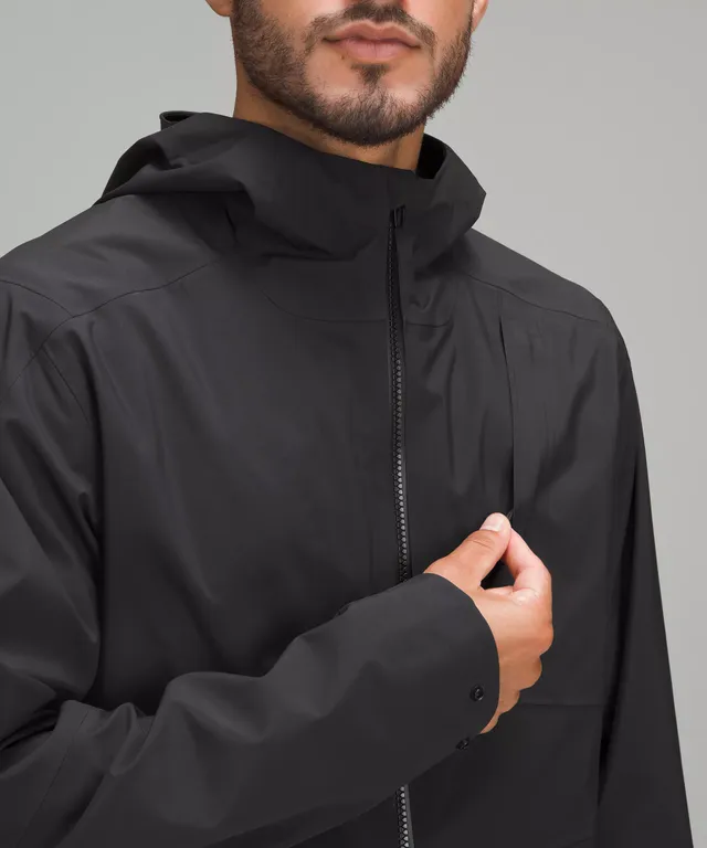 Lululemon athletica Waterproof Full Zip Rain Jacket Men s Coats