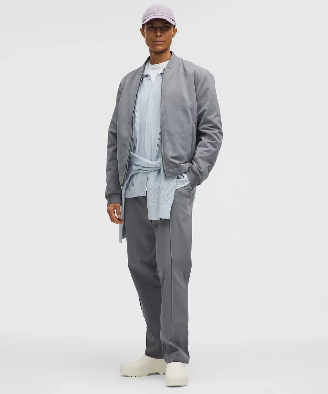 R13 Blazer Raw Cut – Gris Chiné