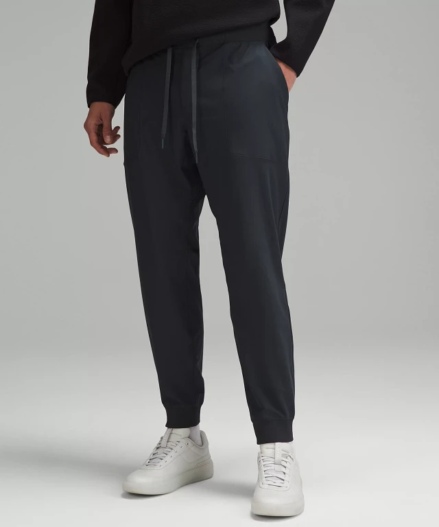 Lululemon mens black joggers sale