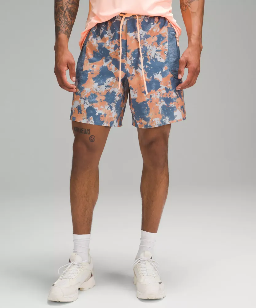 Lululemon blue sale camo shorts