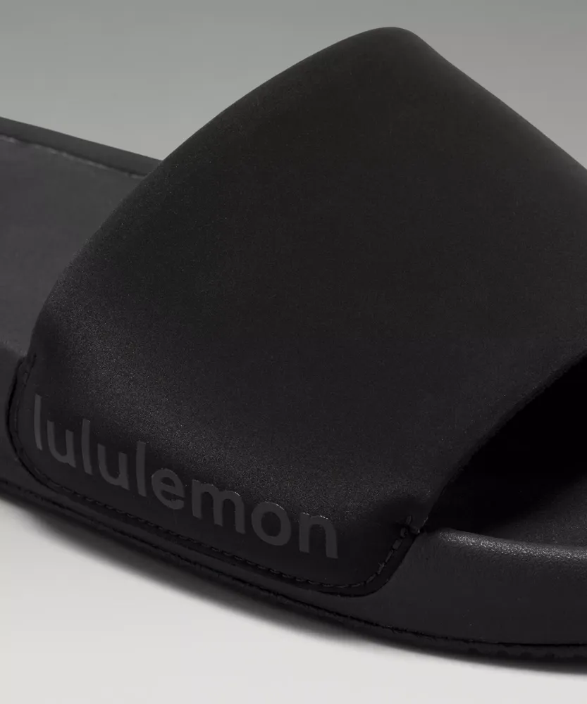 日本未発売Lululemon Restfeel Slide ブラック 10 US Lululemon Womens Restfeel Slide - Black / Graphite Grey