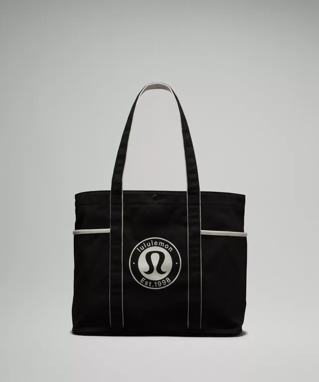 Lululemon athletica Daily Multi-Pocket Canvas Tote Bag 20L *Logo