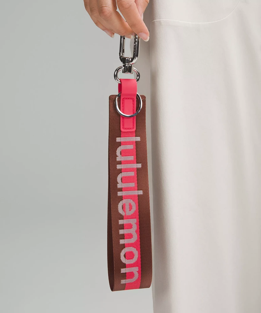 Lululemon Never Lost high quality Key Chain