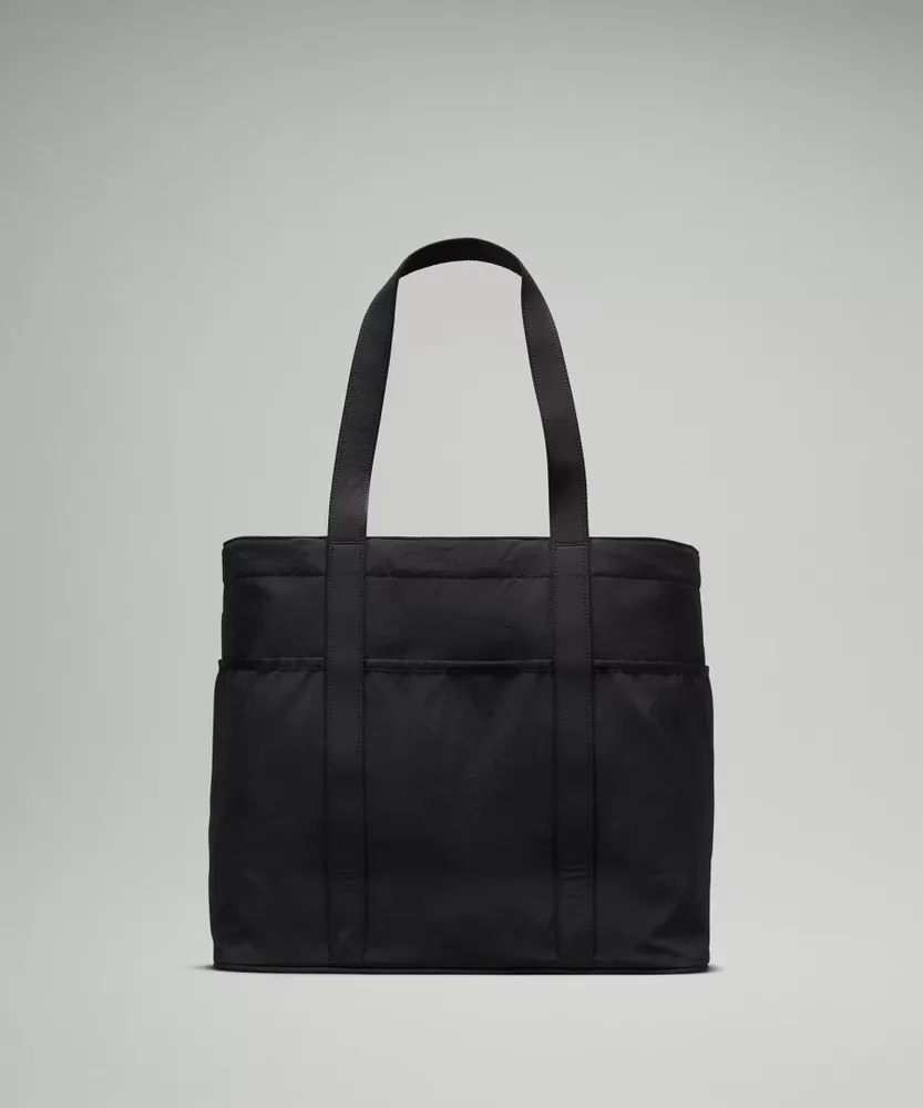 Factory Lululemon Black Duffle/Weekender Bag