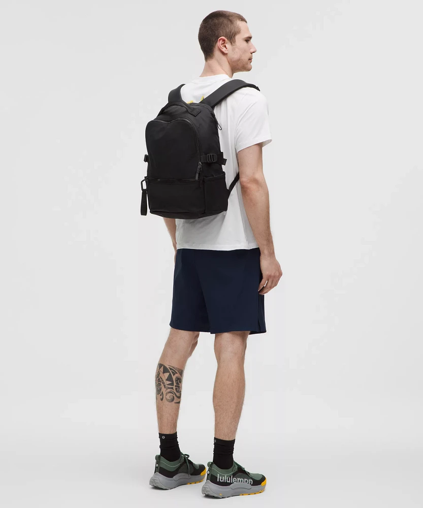 lululemon ブラック バッグ Double-Zip Backpack 22L | Men's Bags,Purses,Wallets | lululemon Canada