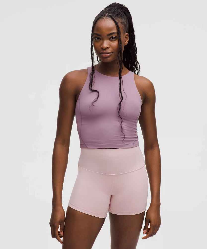 【ルルレモン】大人気 Align High-Neck Tank Top Light Support Lululemon Align High-Neck Tank Top *Light Support - Pink