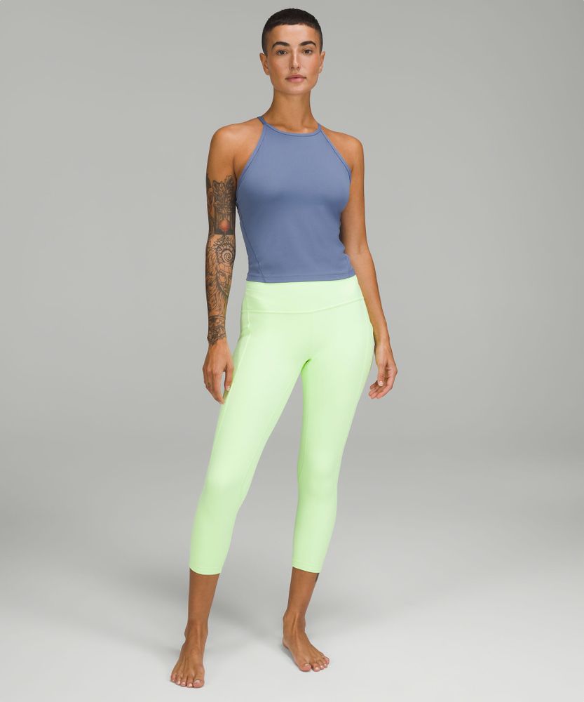 Halter neck yoga top online