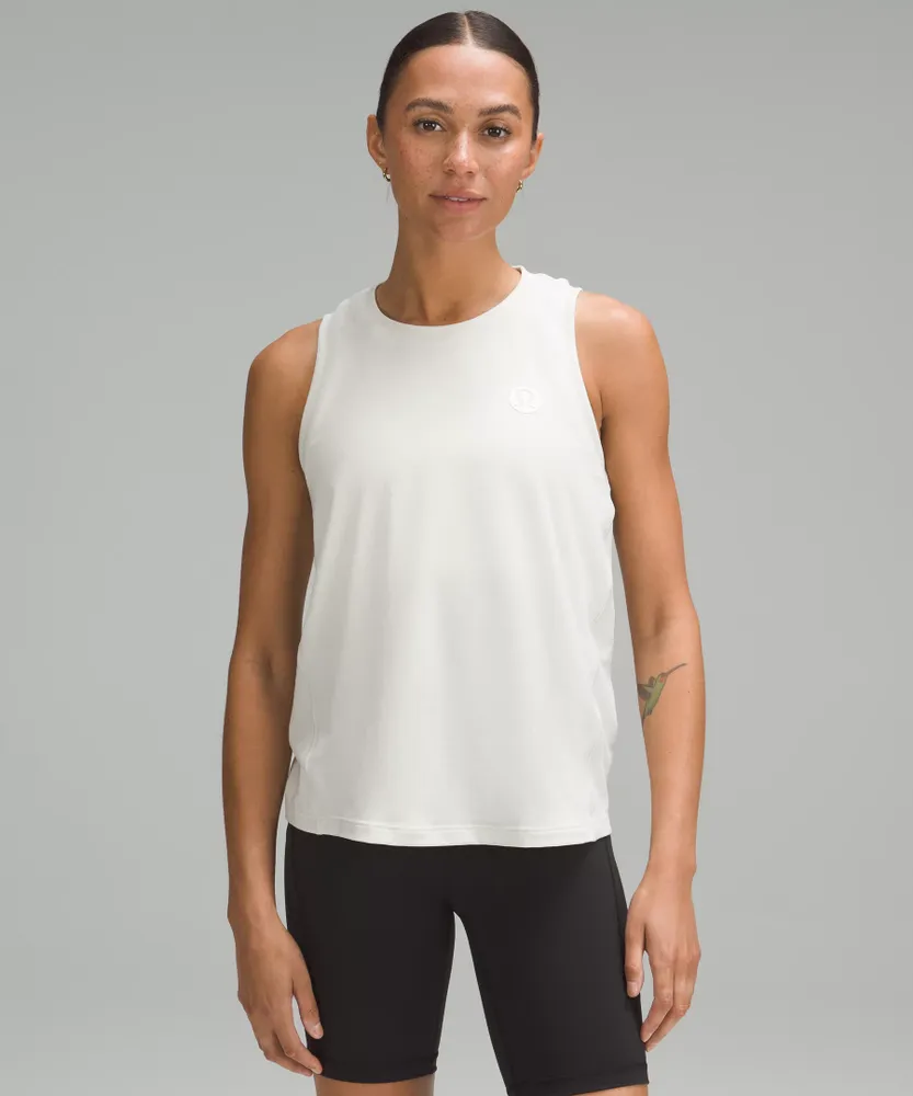 Lululemon athletica Cotton-Blend Logo Training Tank Top | Women's